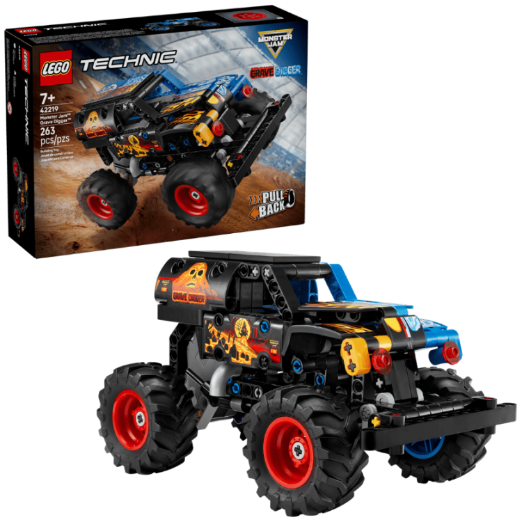 LEGO Technic – Monster Jam, Grave Digger Oheň a ľad LEGO Technic – Monster Jam, Grave Digger Oheň a ľad